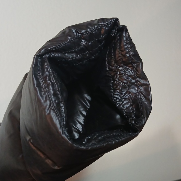 Cole Haan Women's Puffer Active hoodie jacket in Black size Small - Picture 6 of 12